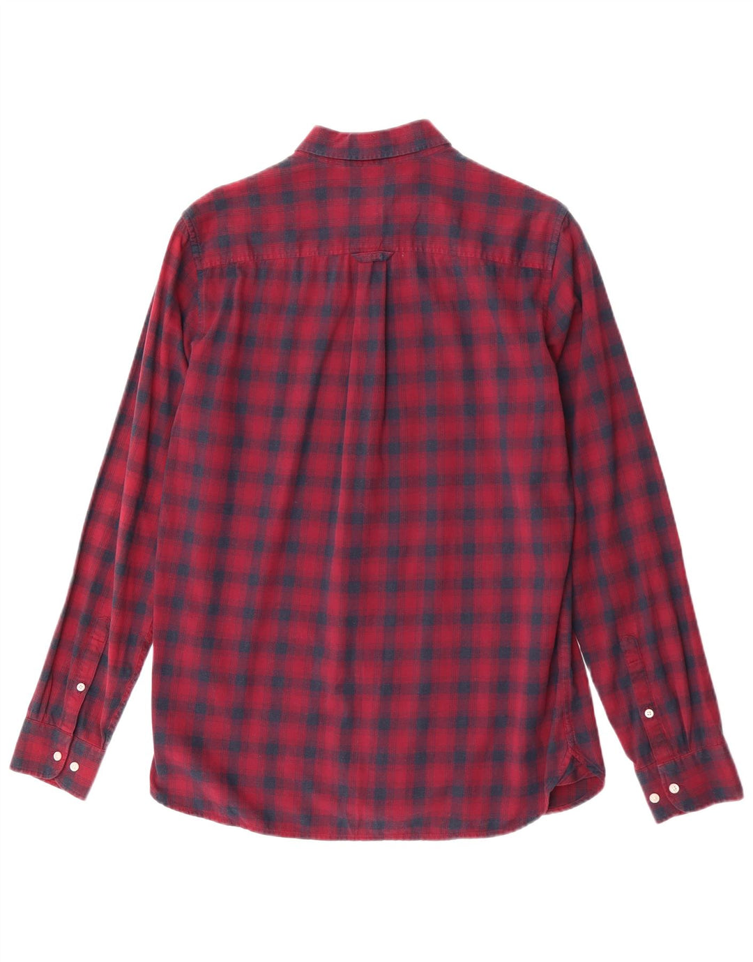 Superdry muška flanelska košulja Srednje bordo karirani pamuk