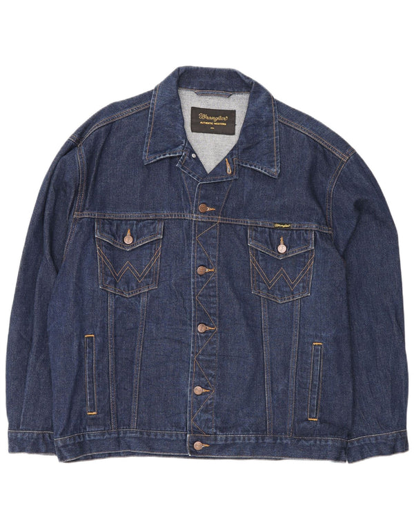 Wrangler muška traper jakna UK 44 2XL plavi pamuk