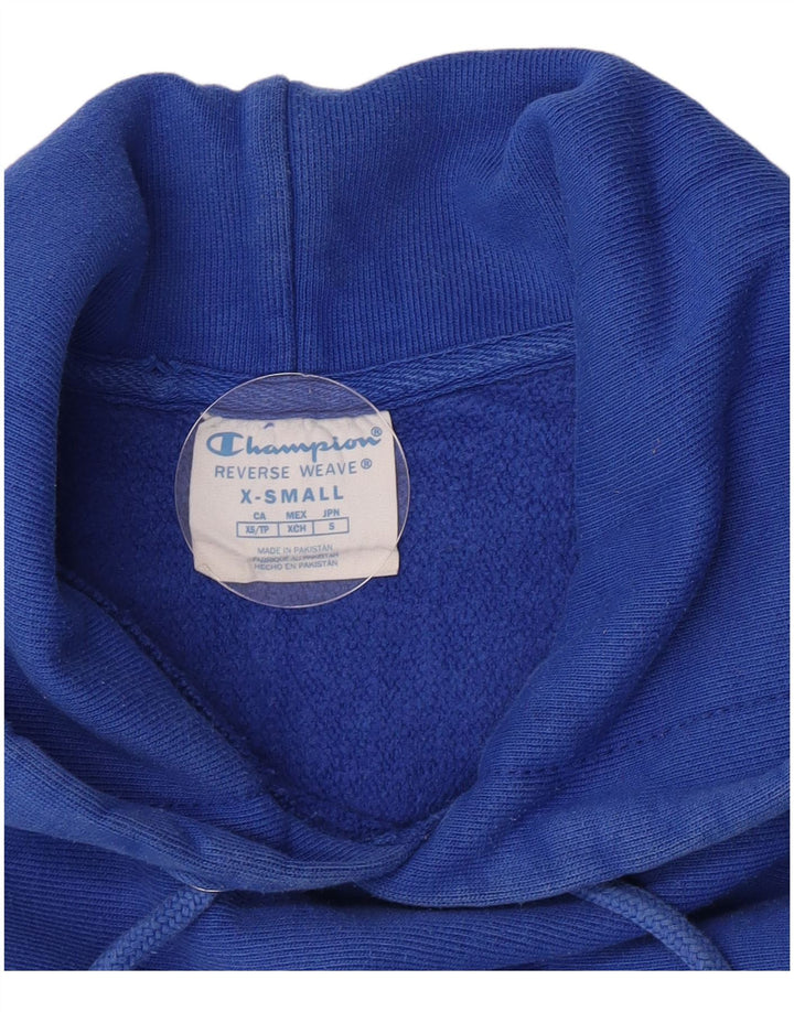 Champion muški duks s kapuljačom Reverse Weave XS plavi