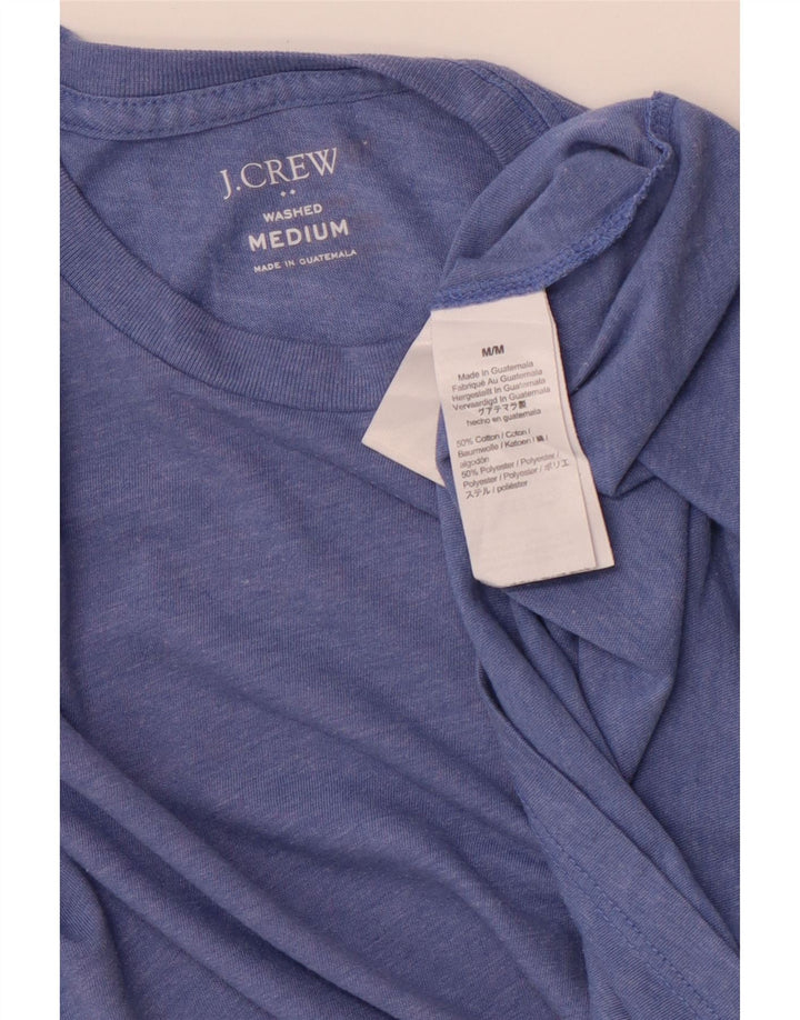 J. CREW Muška majica kratkih rukava Srednje plavi pamuk