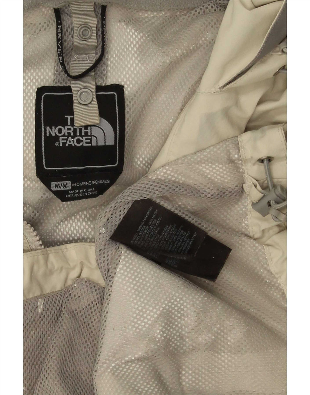 The North Face ženska kišna jakna s kapuljačom UK 14 Srednje zeleni najlon