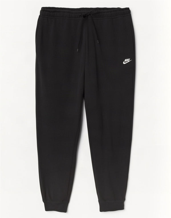 Nike ženske kratke trenirke hlače Joggers UK 22 3XL crni pamuk