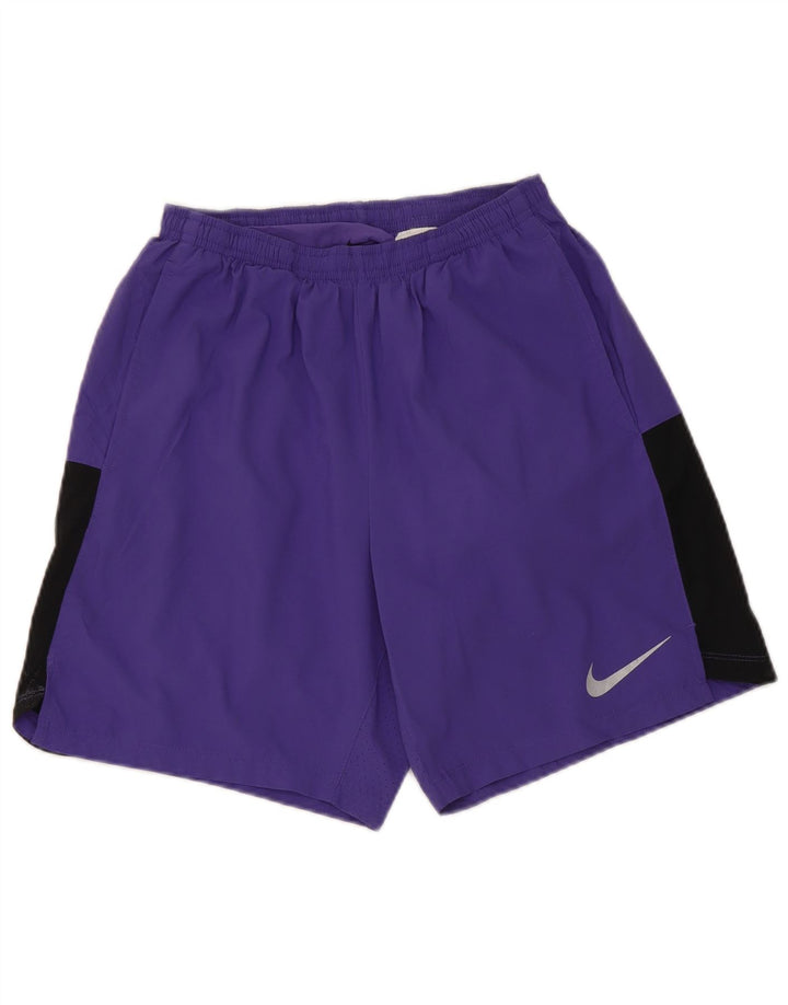 Nike ženske sportske kratke hlače UK 10 mali ljubičasti poliester