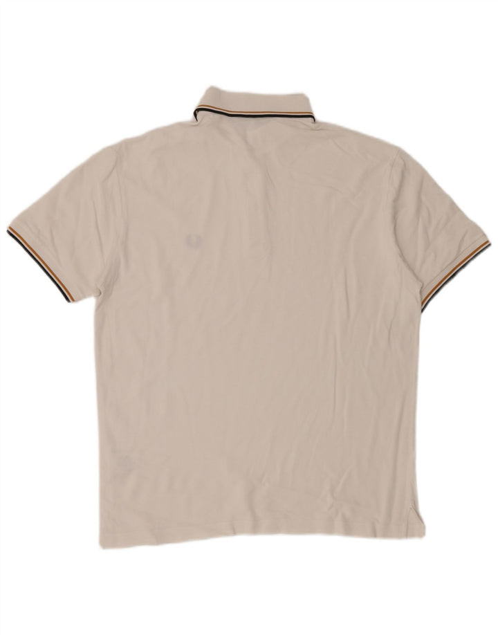 Fred Perry muška polo majica Srednje bijeli pamuk