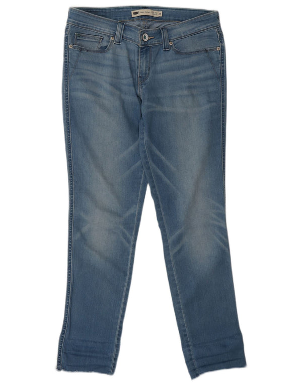 LEVI'S ženske demi curve uske traperice W29 L28 plavi pamuk