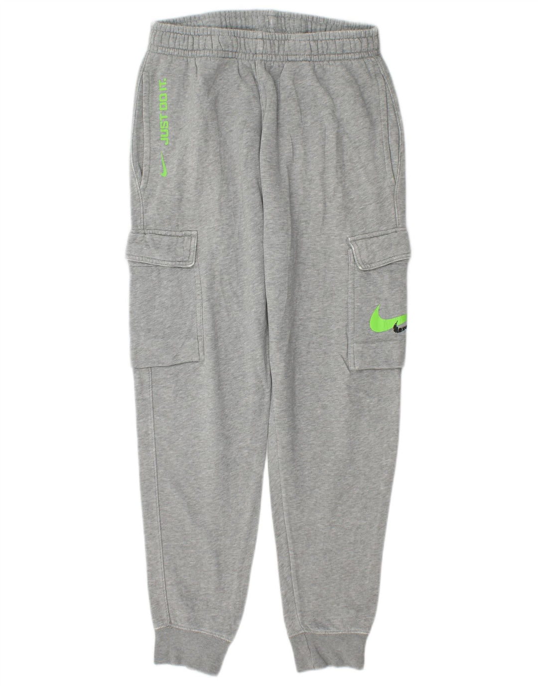 Nike muške grafičke kargo trenirke Hlače za trčanje Male sive fleke