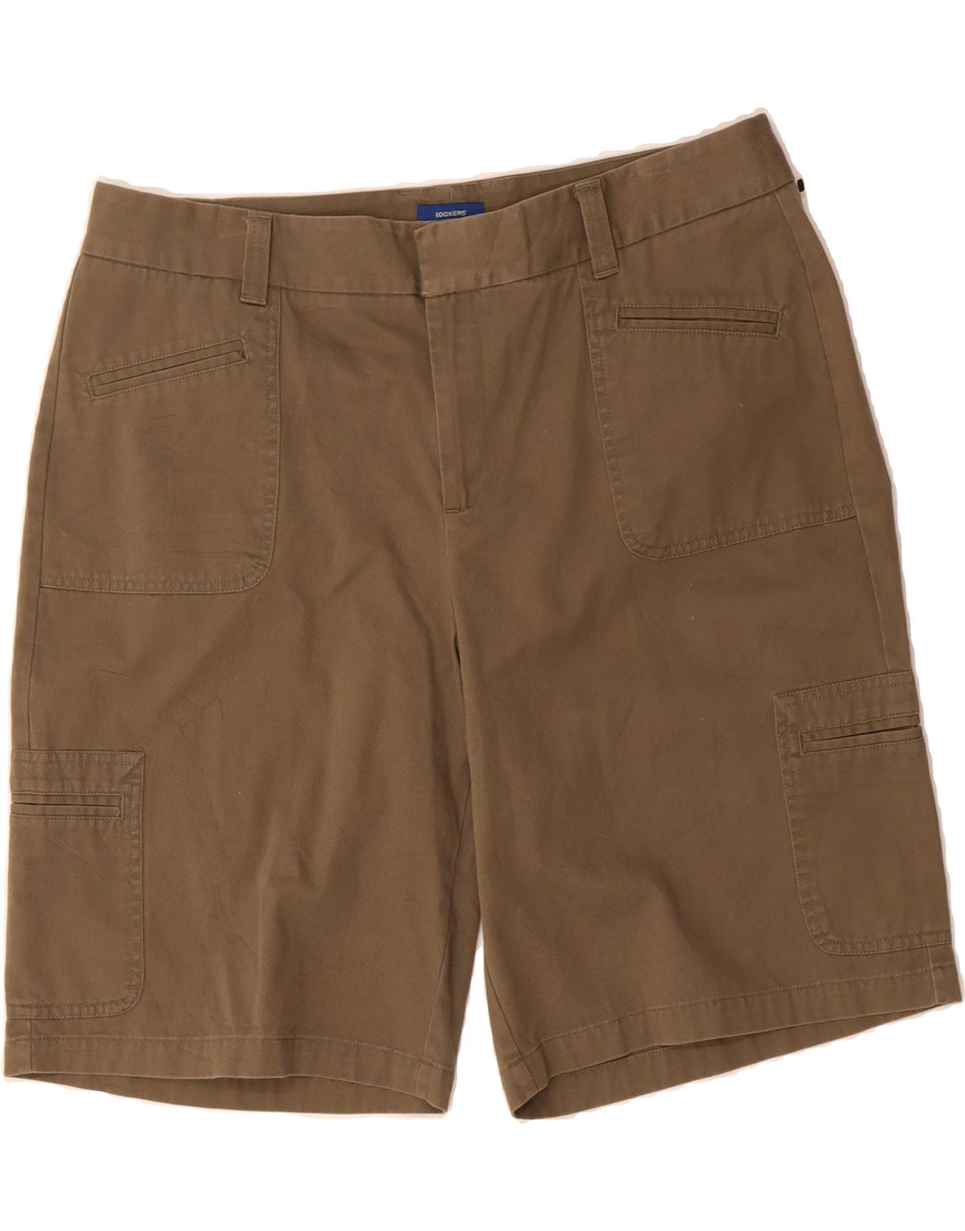 DOCKERS Womens Cargo Shorts US 14 XL W36 Brown Cotton Vintage Dockers and Second-Hand Dockers from Messina Hembry 