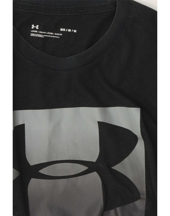 Under Armour muška grafička majica srednje crna