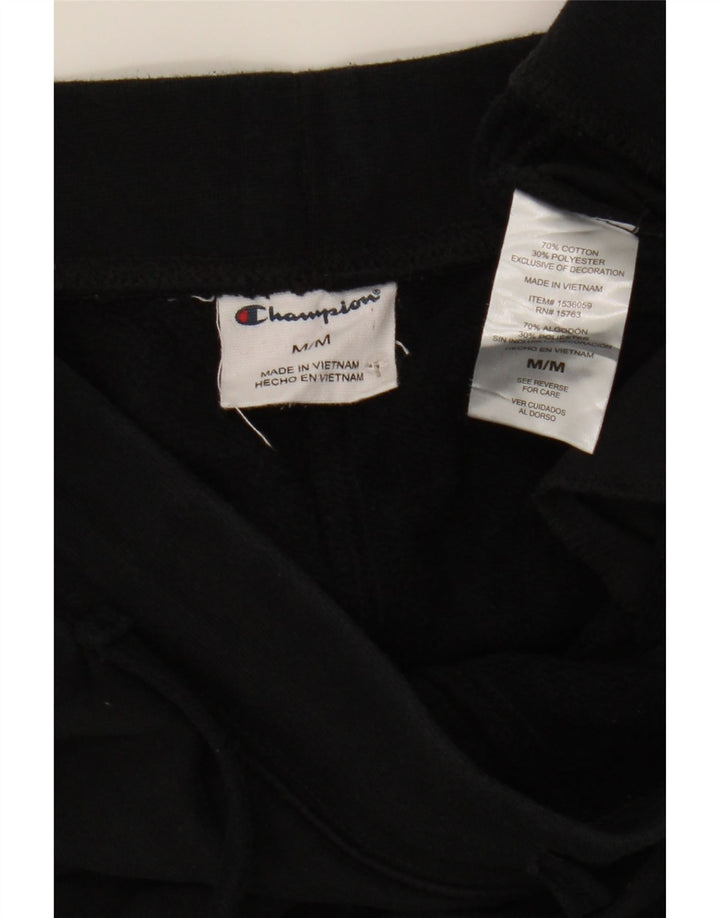 CHAMPION Mens Tracksuit Trousers Joggers Medium  Black Cotton Vintage Champion and Second-Hand Champion from Messina Hembry 