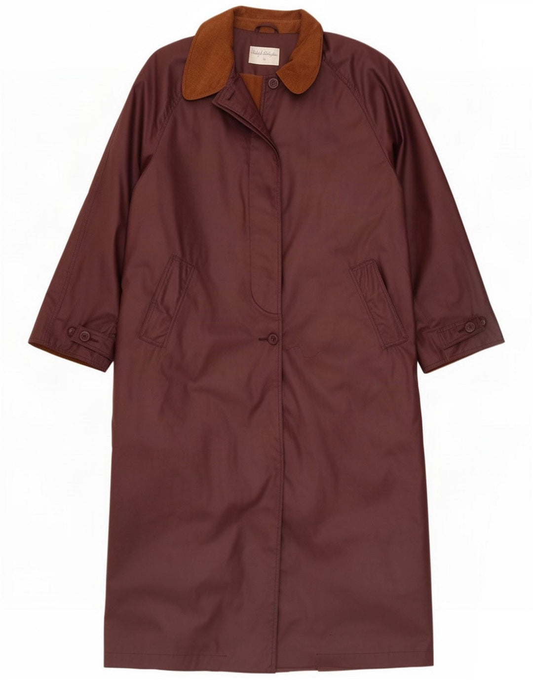 Clodagh Callaghan ženski trenč kaput UK 16 Large Brown Polyester
