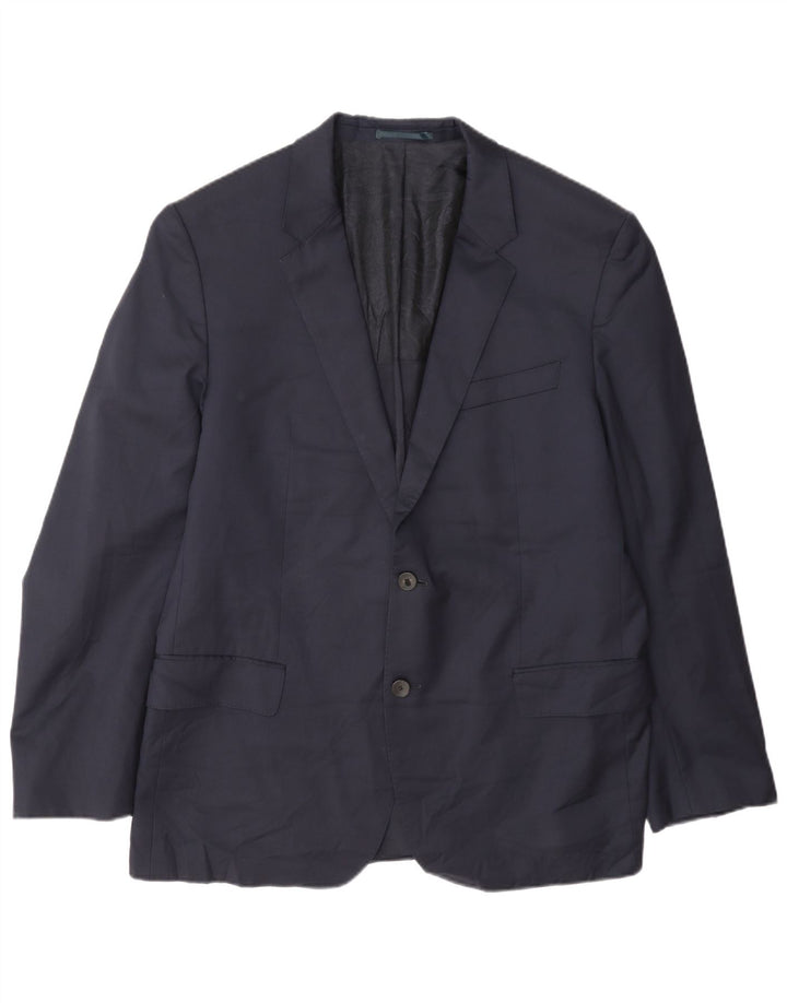 Hugo Boss muška jakna s 2 gumba EU 56 3XL tamnoplava vuna