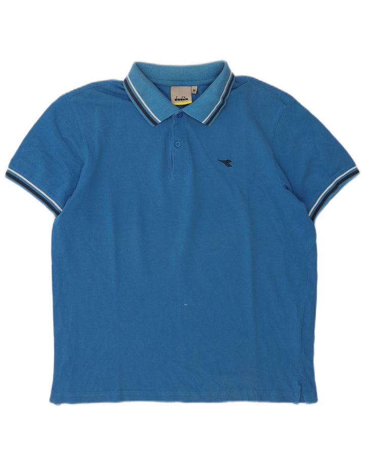 Diadora muška polo majica srednje plavi pamuk