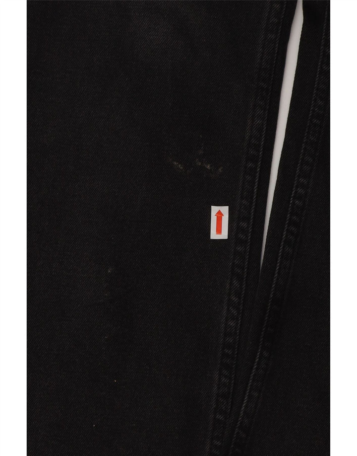 ALL SAINTS Ženske bootcut traperice W26 L30 crni pamuk