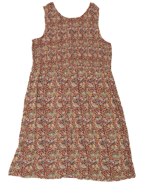 Fat Face ženska maksi haljina bez rukava UK 24 4XL Raznobojni paisley