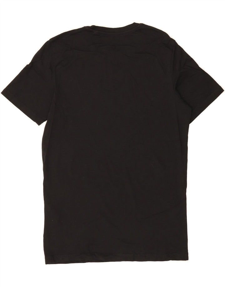 JACK & JONES Mens Core Graphic T-Shirt Top Medium Black Cotton Vintage Jack & Jones and Second-Hand Jack & Jones from Messina Hembry 