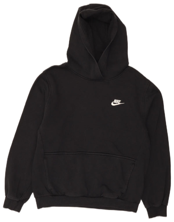 Nike majica s kapuljačom za dječake 13-14 godina XL crni pamuk