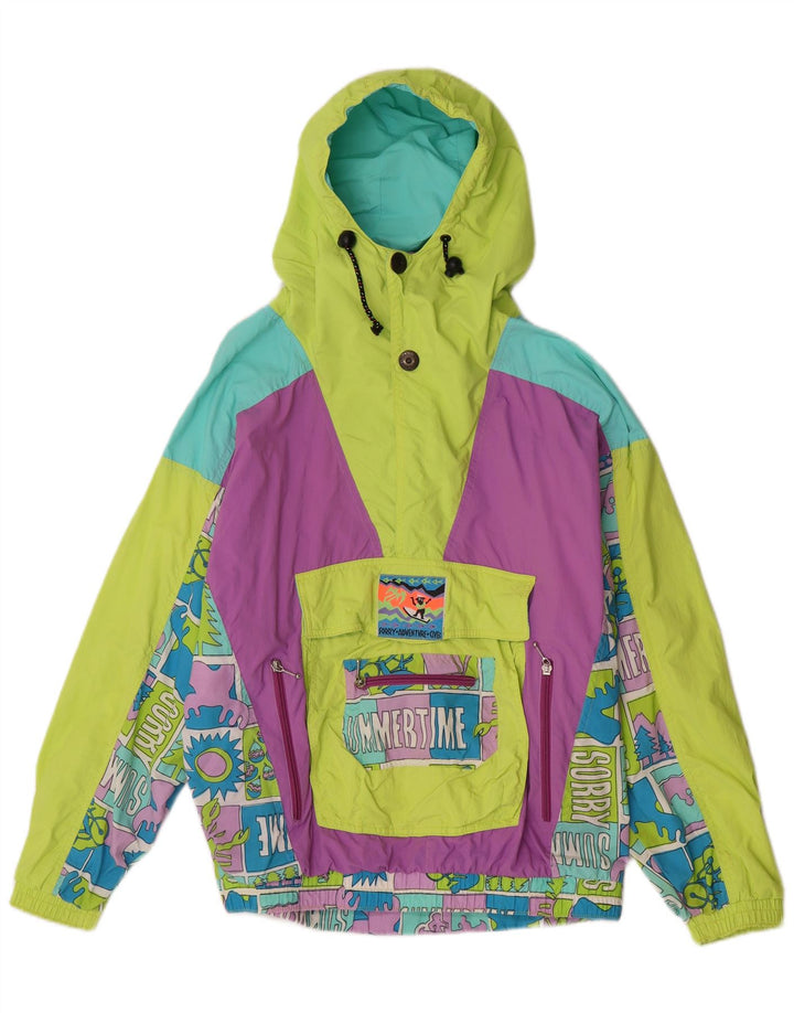 Oprostite, ženska anorak jakna IT 46 velika, višebojna, retro