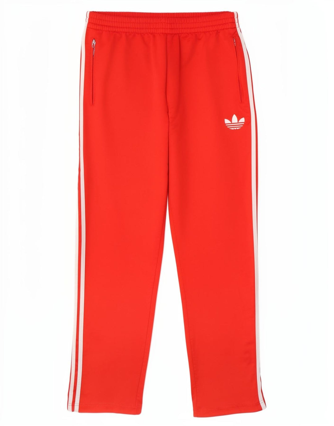 Adidas muške trenirke srednje crvene poliesterske hlače