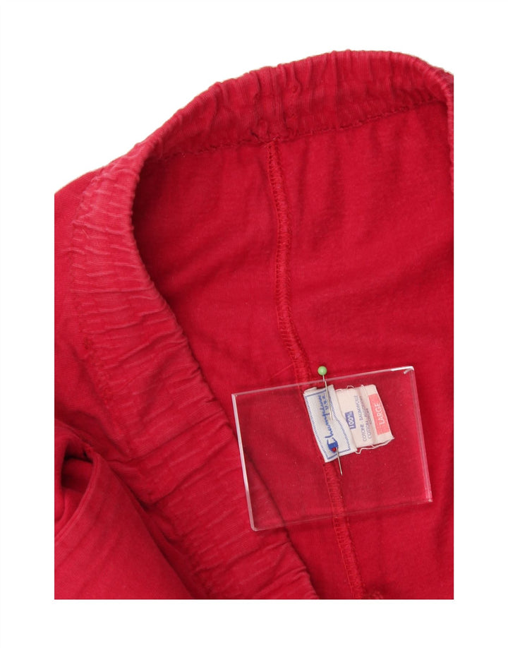 CHAMPION Mens Tracksuit Trousers Large  Pink Cotton Vintage Champion and Second-Hand Champion from Messina Hembry 