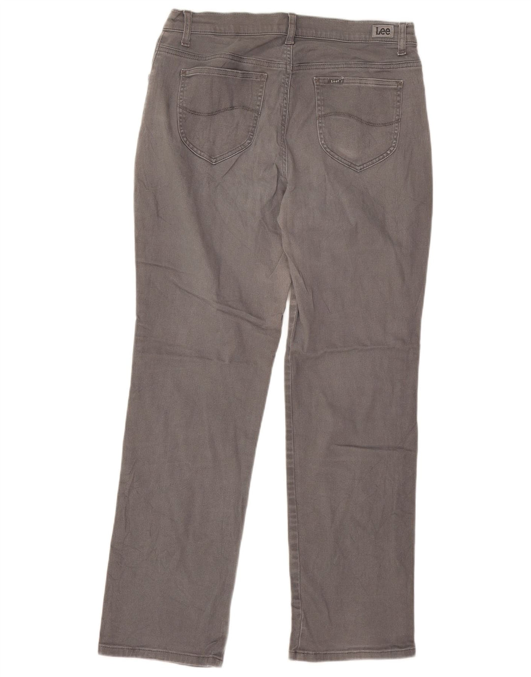 LEE ženske ravne traperice srednjeg kroja W32 L29 sive