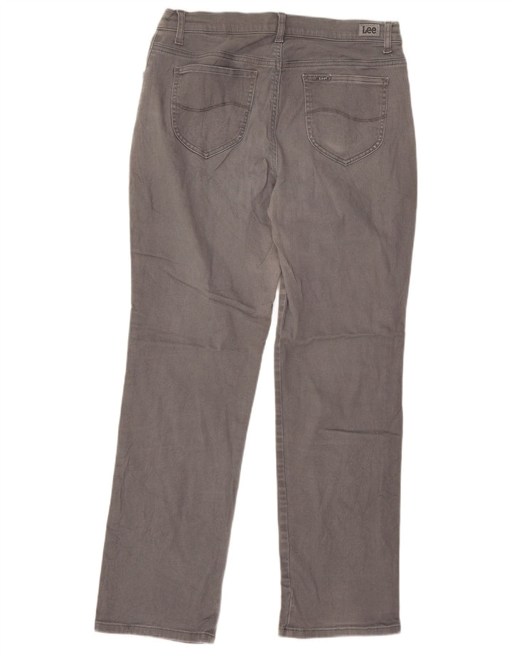 LEE ženske ravne traperice srednjeg kroja W32 L29 sive