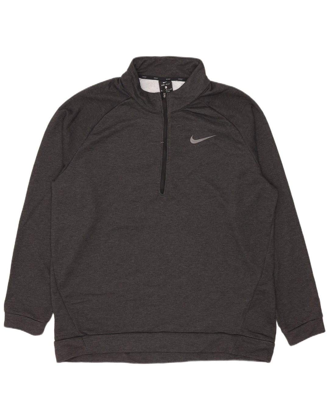 Nike muška majica s kratkim izrezom Dri Fit XL sivi poliester
