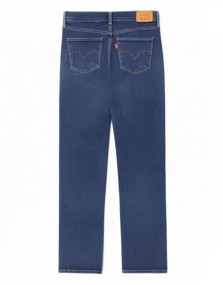 Levi's ženske ravne traperice W28 L30 plavi pamuk