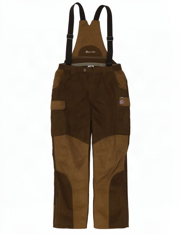 Percussion Mens Dungarees Cargo Hlače W34 L31 Khaki Colourblock