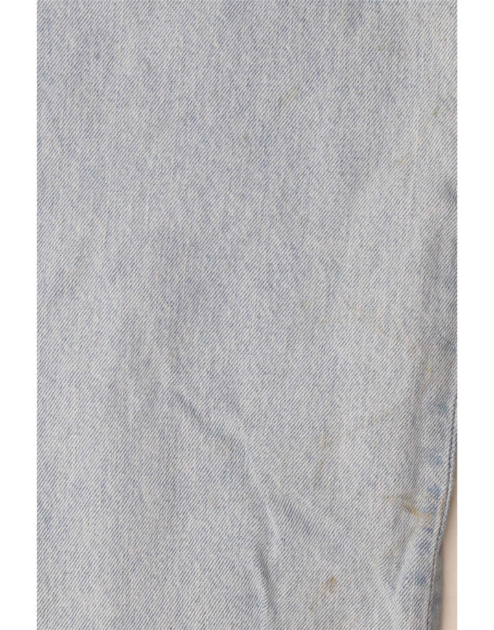 Levi's ženske 501 ravne traperice W28 L30 plavi pamuk
