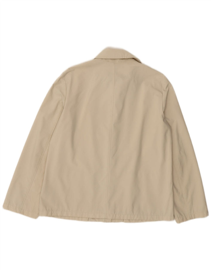 Trussardi Jeans ženska bomber jakna IT 46 Large Beige Cotton
