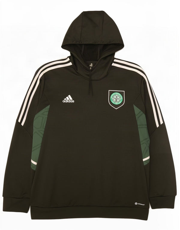 Adidas muška majica s kapuljačom The Celtic Football Club XL Green Colourblock