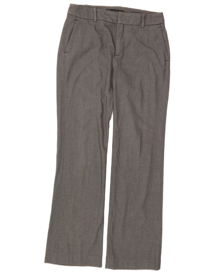 Ženske chino hlače Zara Bootcut EU 40 srednje W30 L32 sive točke