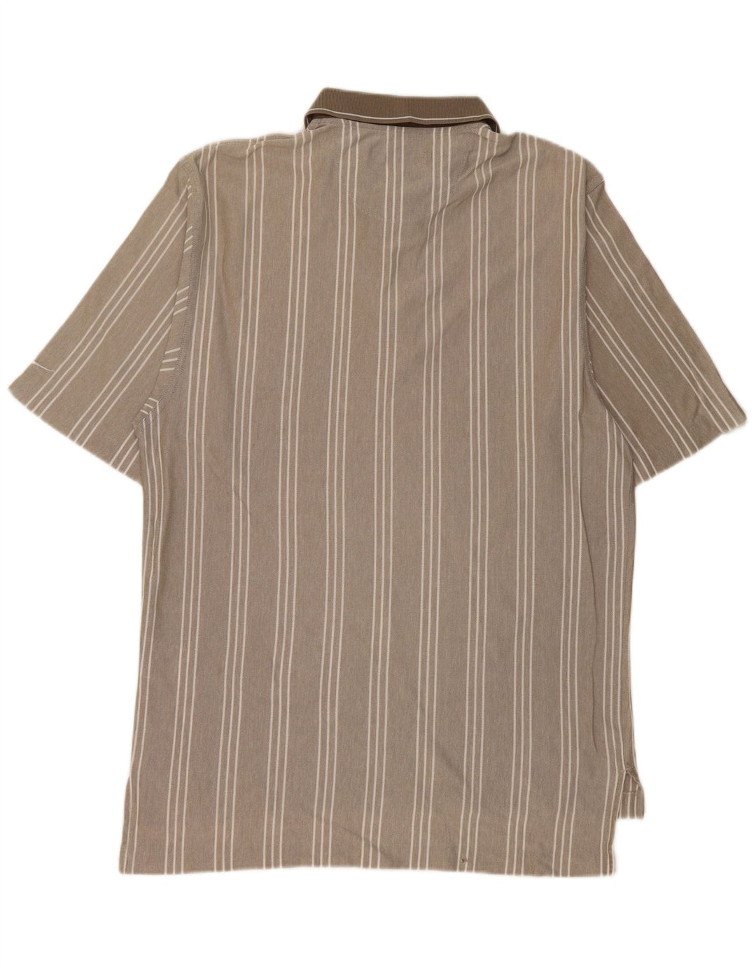 NIKE muška polo majica UK 39/41 srednje bež na pruge