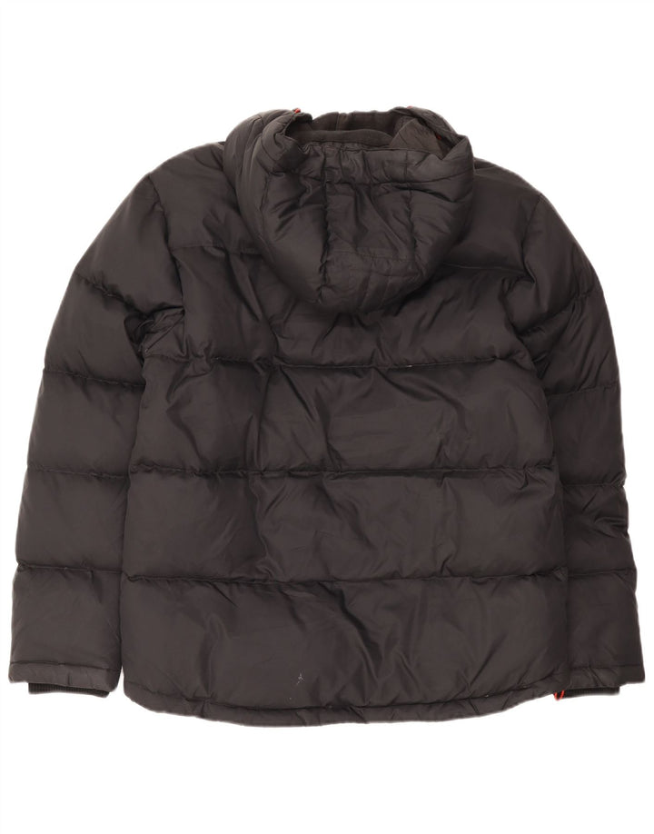 Mountain Warehouse Muška podstavljena jakna s kapuljačom UK 38 Srednji crni najlon