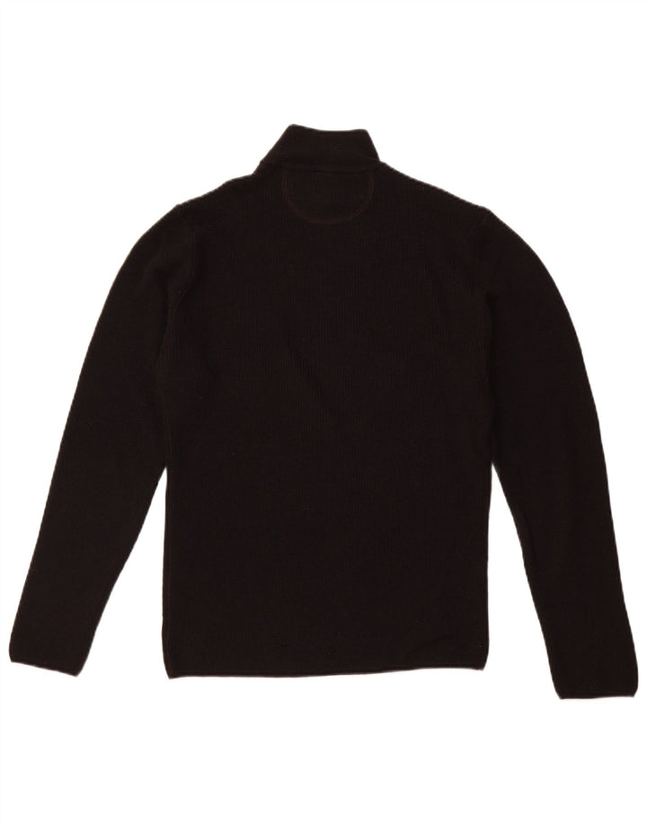 ARMANI JEANS Muški džemper s kornjačičastim izrezom srednje crne vune