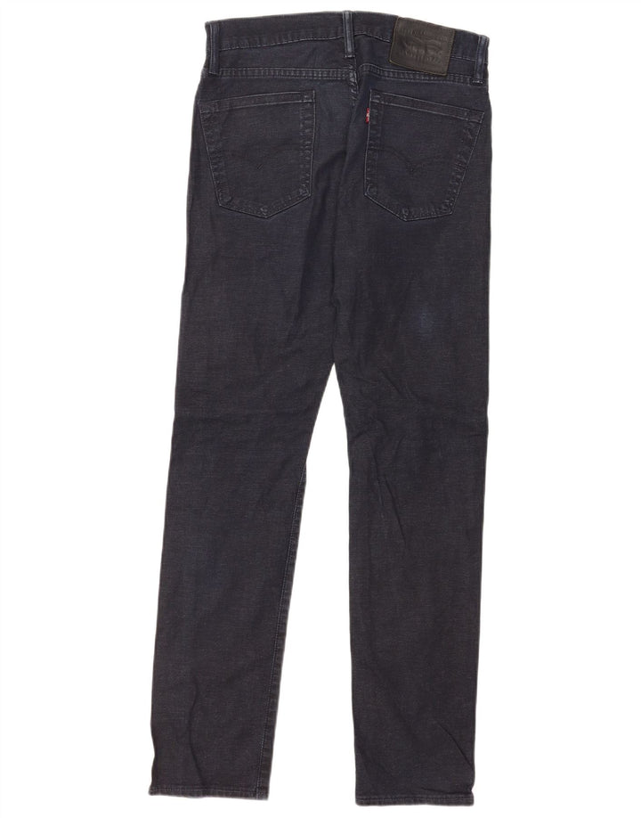 Levi's muške uske traperice W30 L32 tamnoplavi pamuk