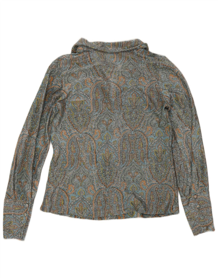 Vintage ženska košulja bluza IT 46 Veliki raznobojni paisley