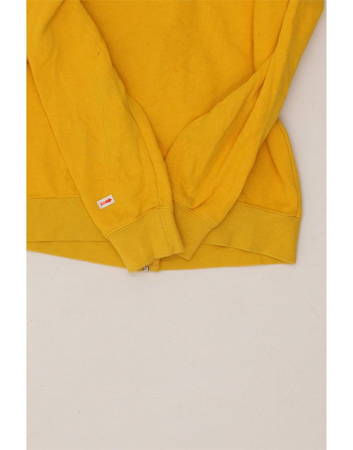 CHAMPION Boys Graphic Tracksuit Top Jacket 9-10 Years Medium Yellow Cotton Vintage Champion and Second-Hand Champion from Messina Hembry 