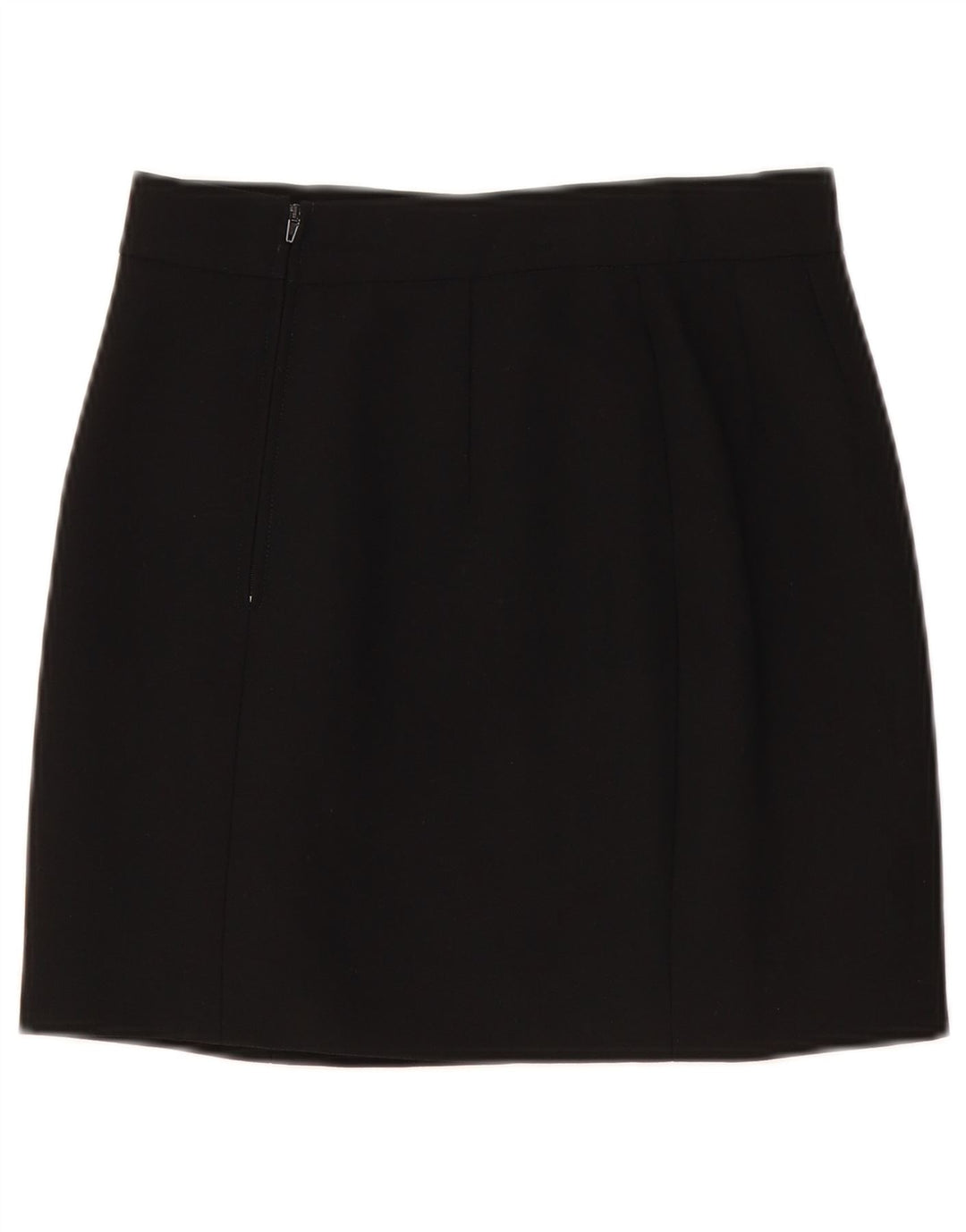 SPORTSTAFF Womens Mini Skirt UK 12 Medium W28  Black Wool