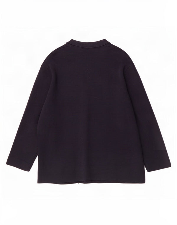 Marks & Spencer Ženski St. Michael kardigan pulover UK 20 2XL tamnoplava