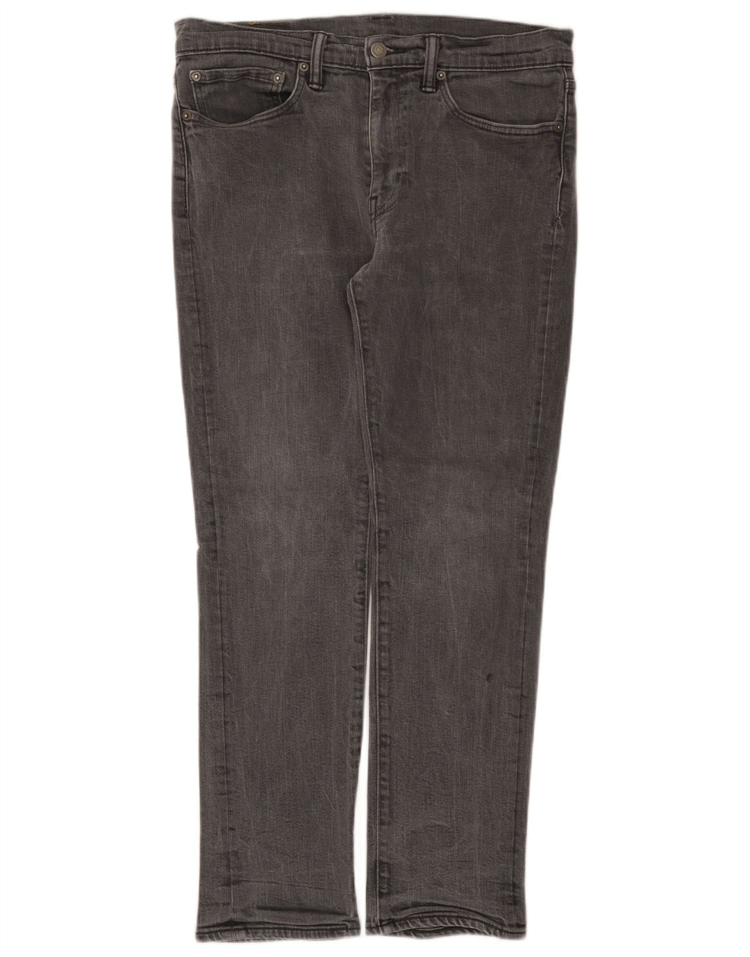Levi's muške uske traperice W34 L30 sivi pamuk
