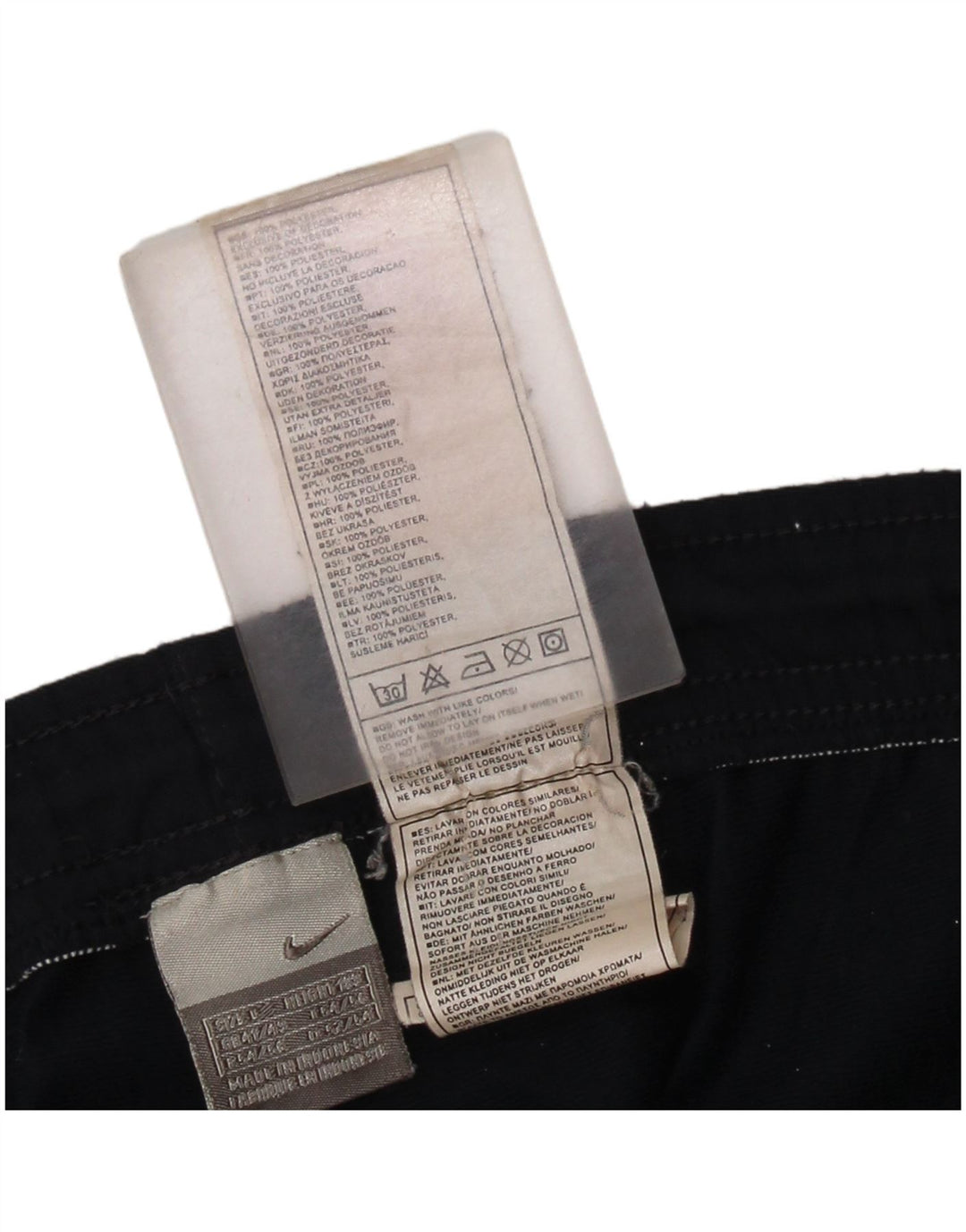 NIKE muške hlače za trenirku, velike tamnoplave poliesterske hlače