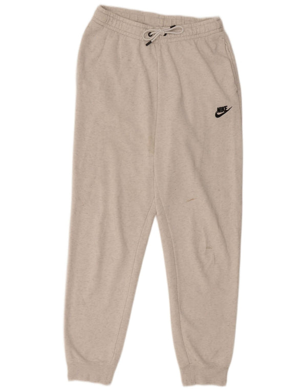Nike Ženska trenirka Hlače Joggers UK 10 Small Grey Flected Cotton
