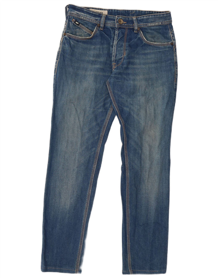 GAS Ženske uske traperice W32 L29 Plavi pamuk