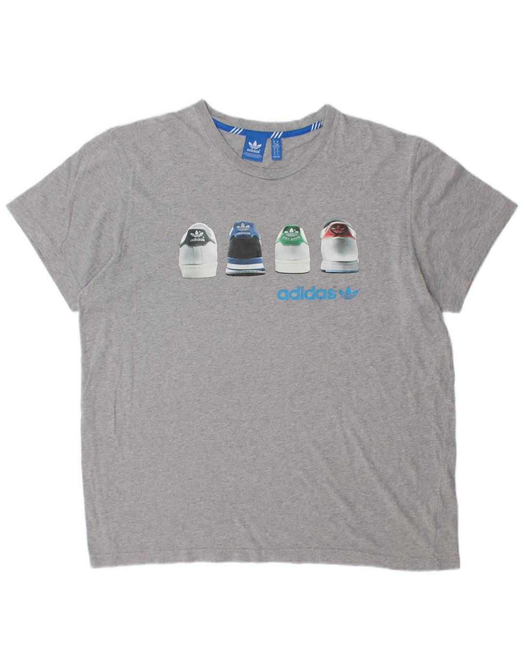 ADIDAS muška grafička majica kratkih rukava XL siva