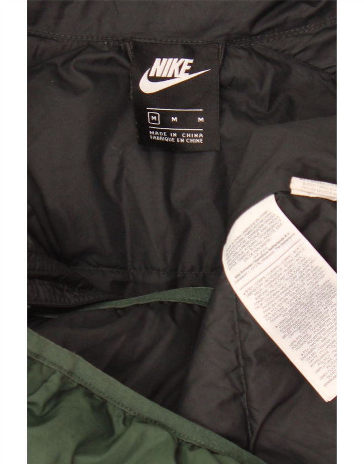 Nike Mens Padded Gilet UK 38 Medium Green Colourblock Poliester