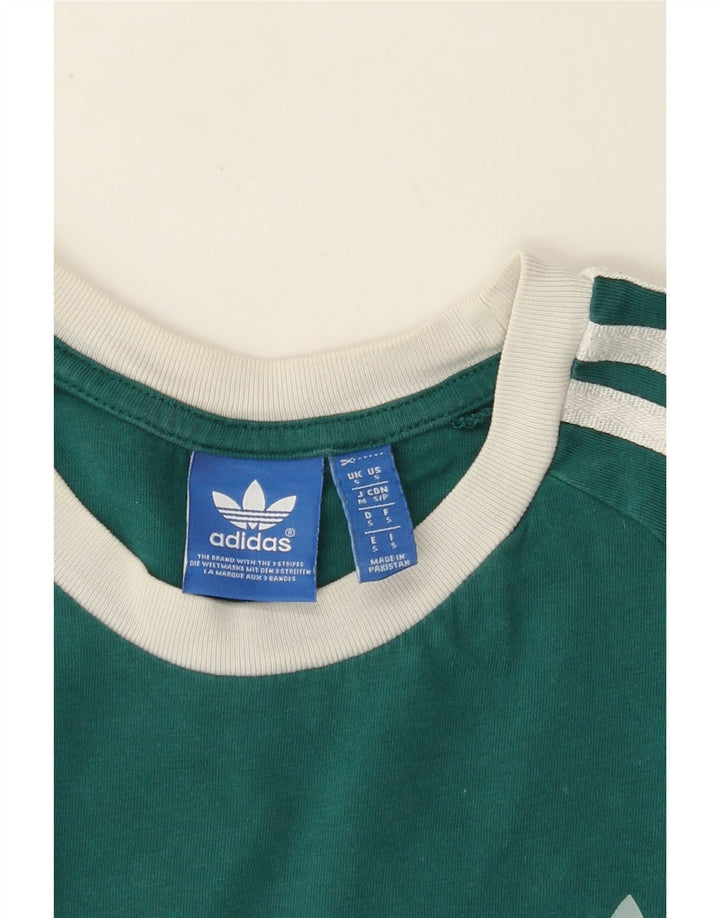 ADIDAS Ženska grafička majica kratkih rukava UK 10 Small Green