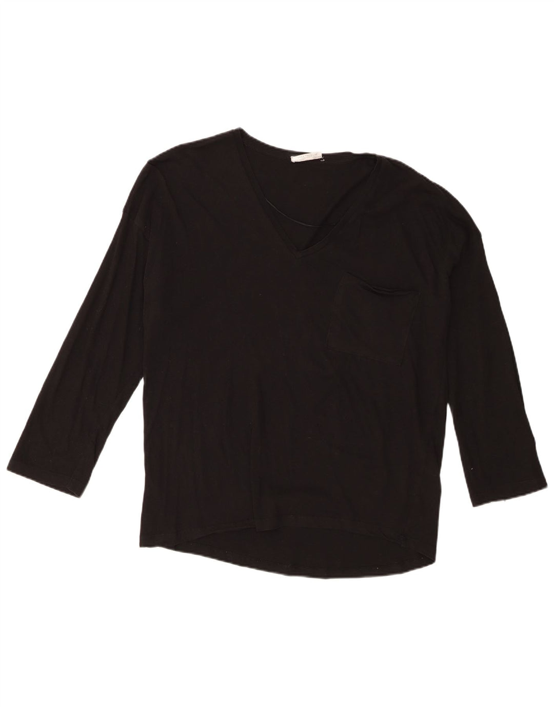 Zara ženski gornji dio Trafaluc s 3/4 rukavima UK 10 Small Black