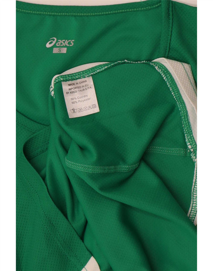 Asics muški gornji dio prsluka s grafičkim motivima, male zelene boje