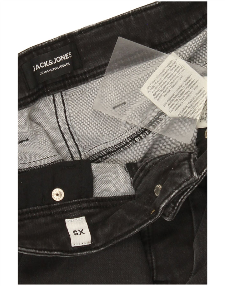 Jack & Jones muške obične traper kratke hlače XS W28 sivi pamuk